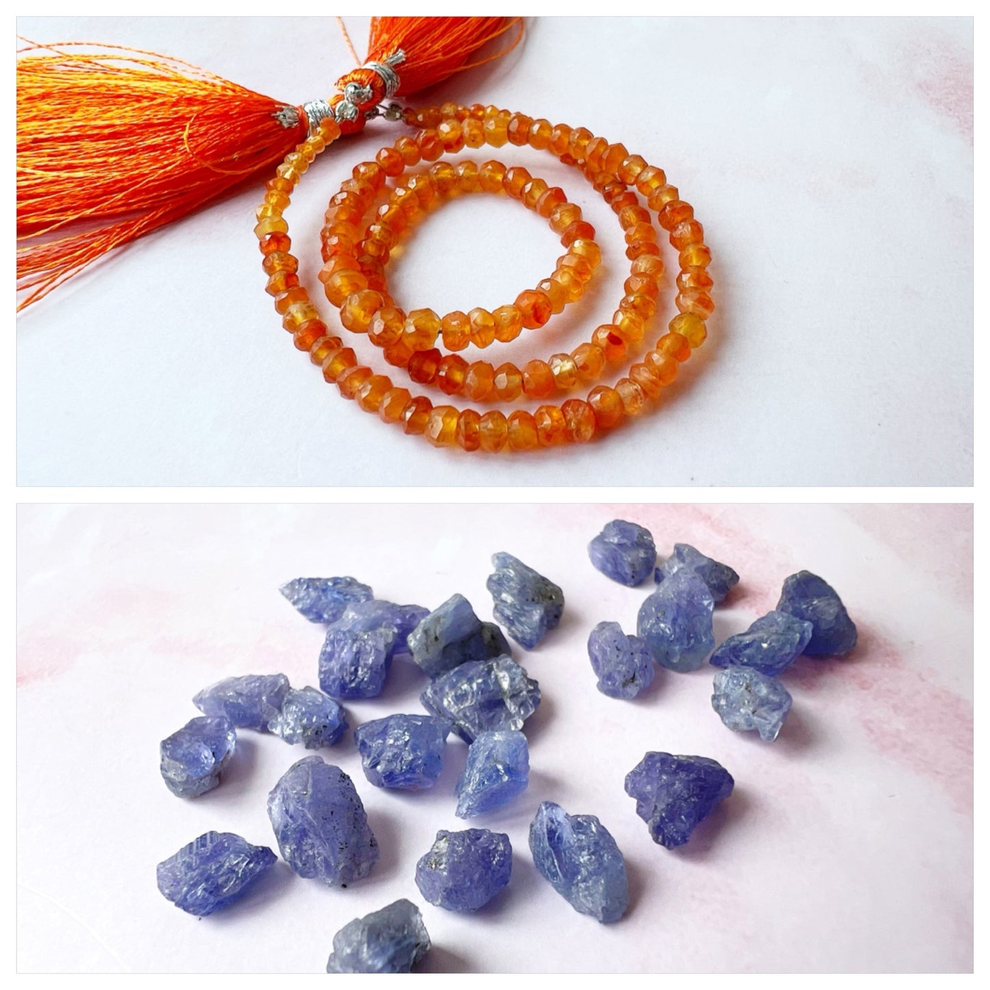 ROSE GOLD - Carnelian Customisable bracelets