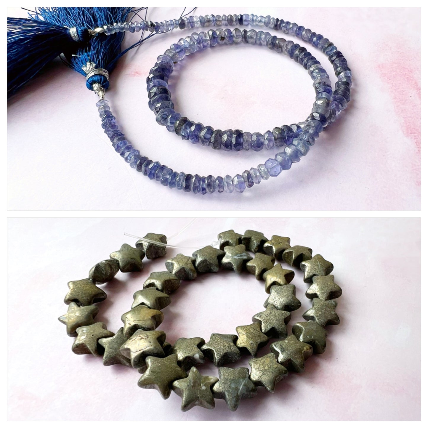 GOLD - Iolite Customisable bracelets