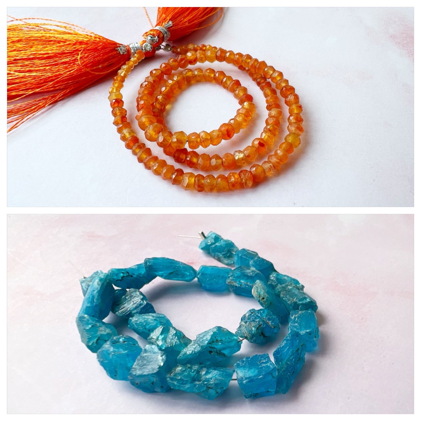 ROSE GOLD - Carnelian Customisable bracelets