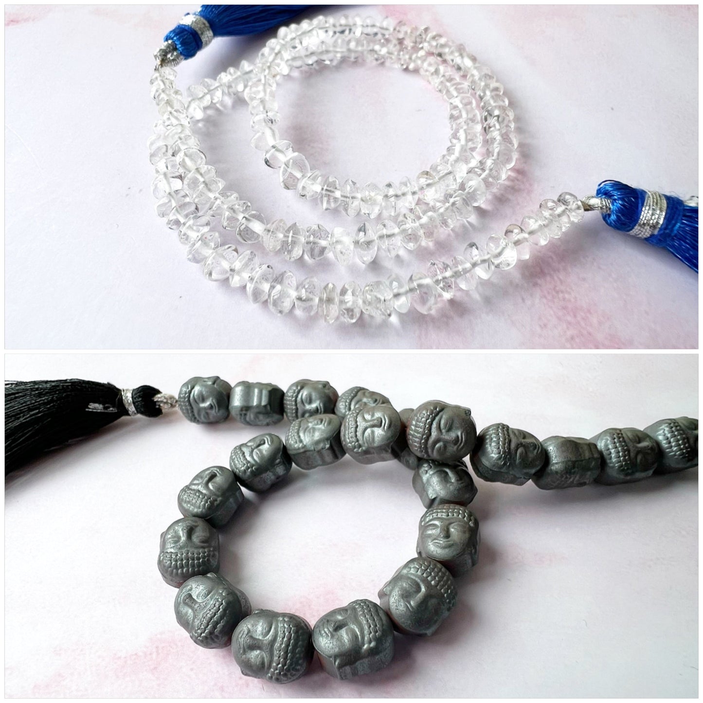 SILVER - Clear Quartz Customisable bracelets