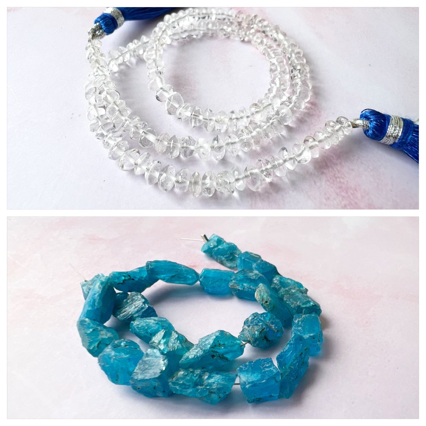GOLD - Clear Quartz Customisable bracelets