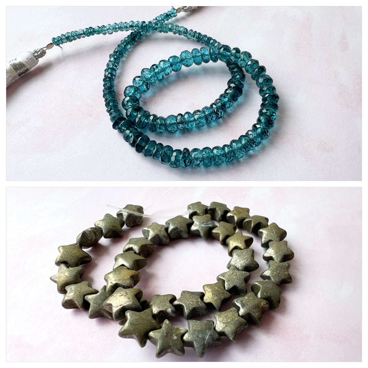 GOLD - London Blue Quartz Customisable bracelets