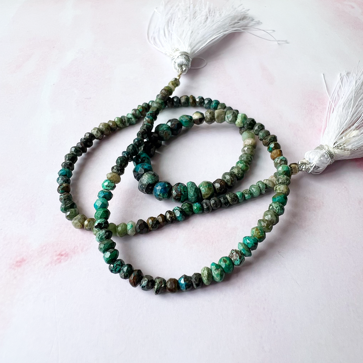 GOLD - Chrysocolla Customisable bracelets