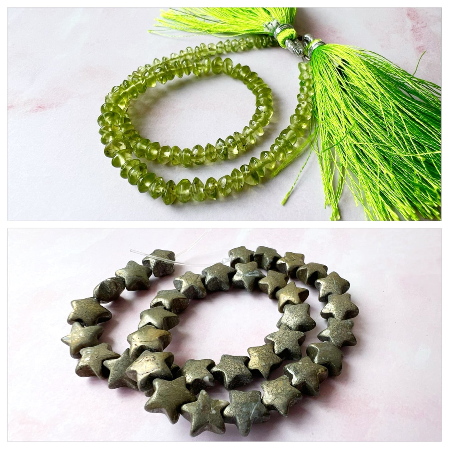 GOLD - Peridot Customisable bracelets