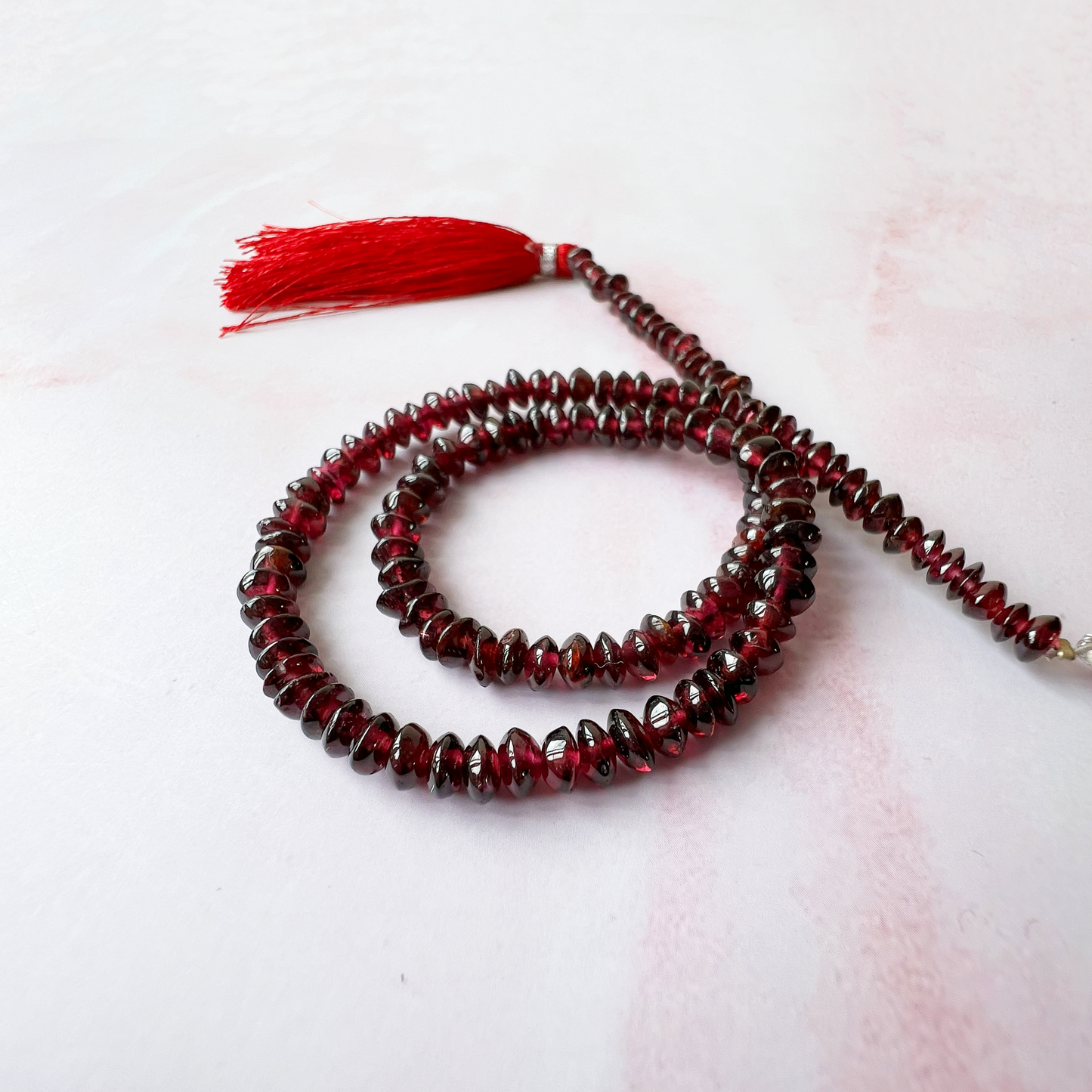 GOLD - Garnet Customisable bracelets