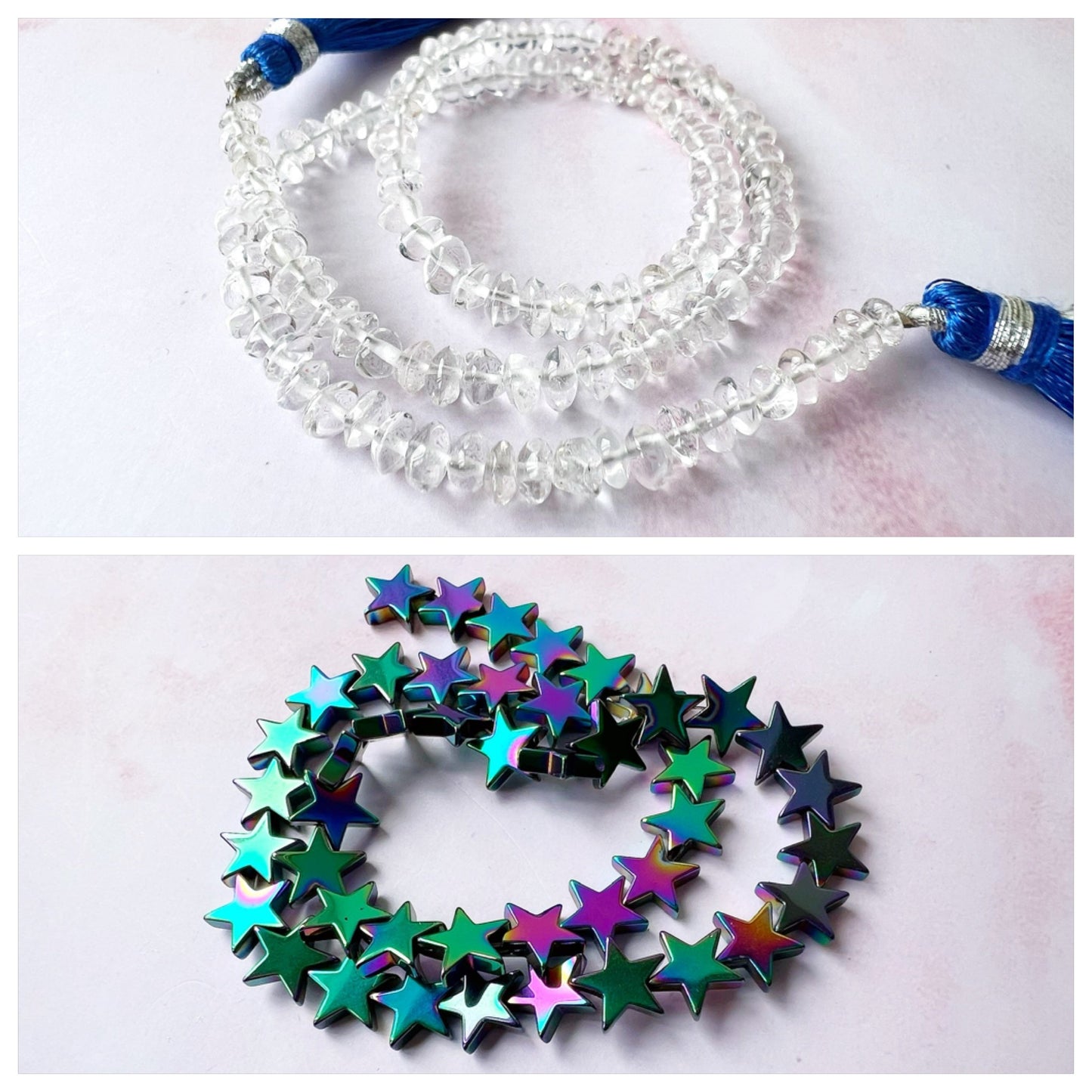 SILVER - Clear Quartz Customisable bracelets
