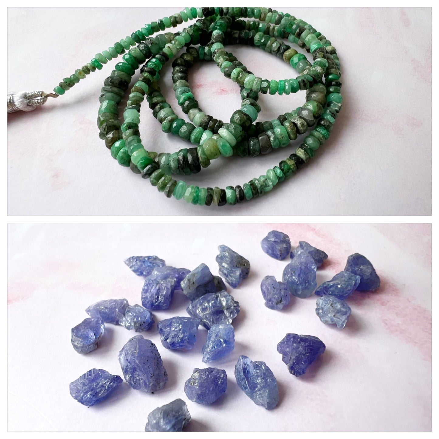 SILVER - Emerald Customisable bracelets
