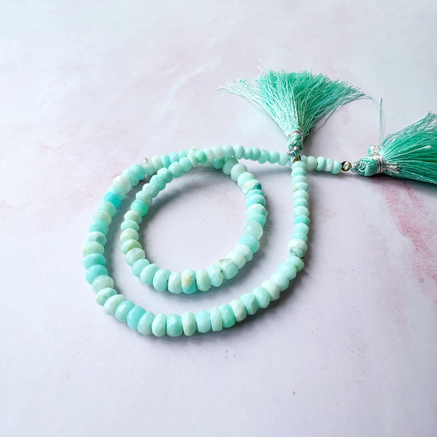 GOLD - Peruvian Opal Customisable bracelets - adjustable
