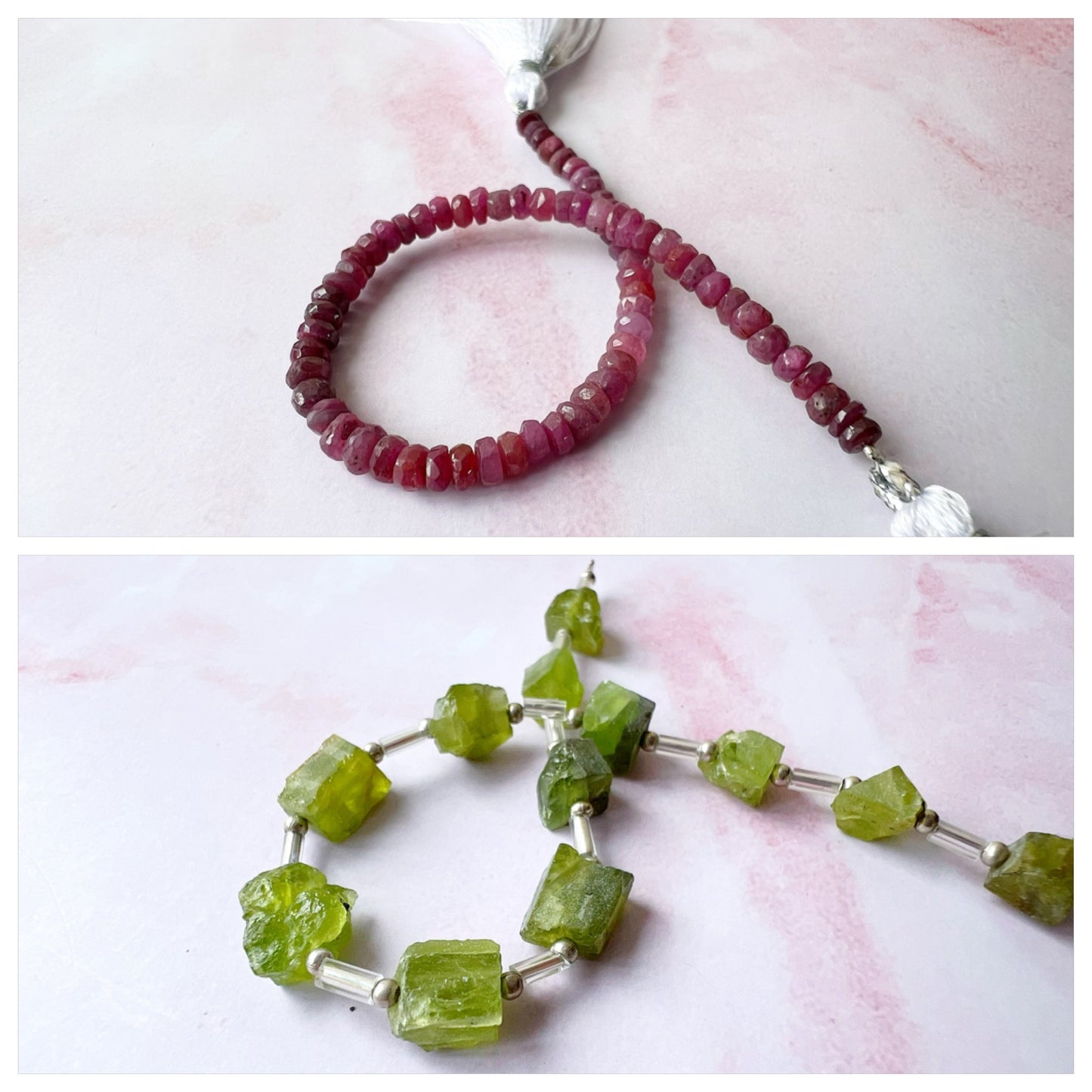 SILVER - Ruby Customisable bracelets