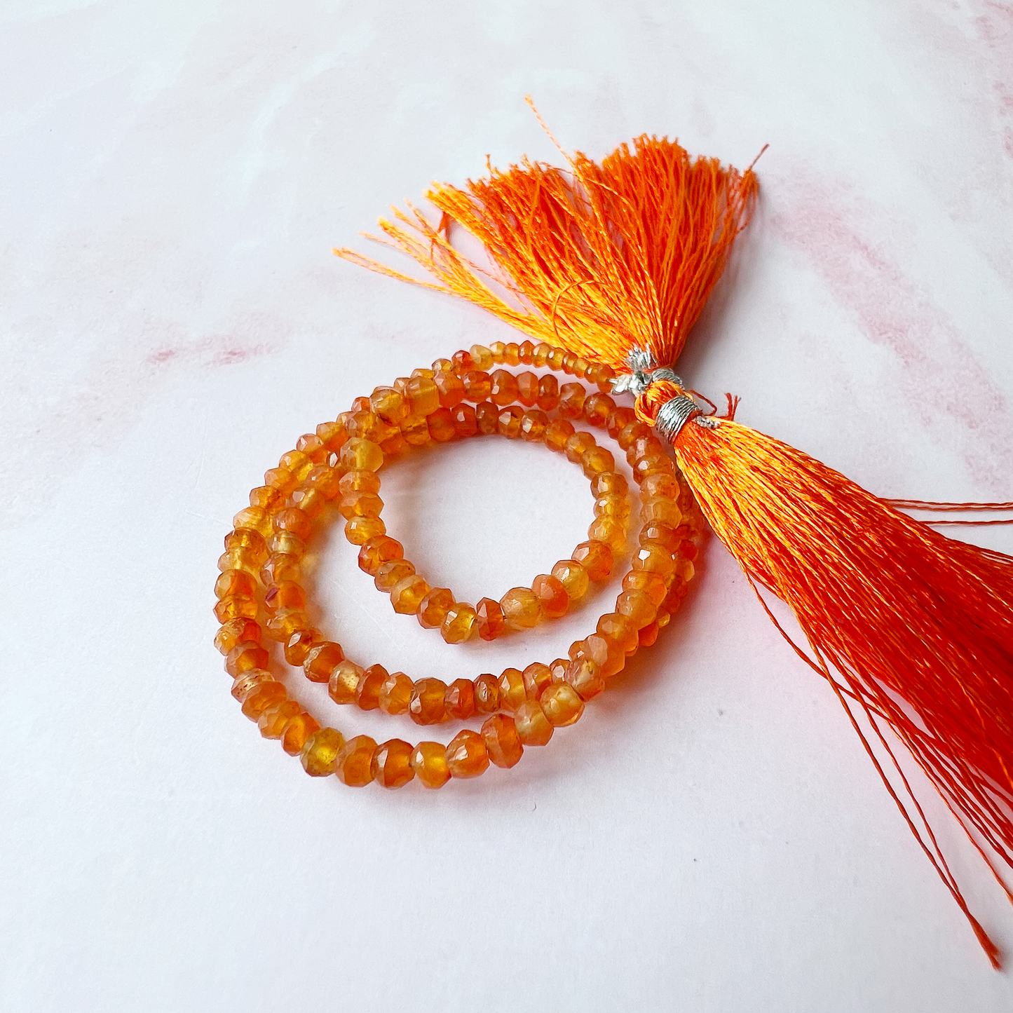 ROSE GOLD - Carnelian Customisable bracelets
