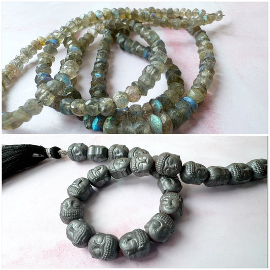 ROSE GOLD - Labradorite Customisable bracelets