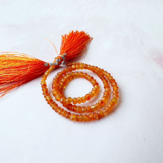 GOLD - Carnelian Customisable bracelets