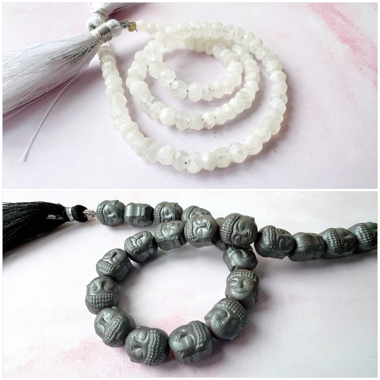GOLD - Rainbow Moonstone Customisable bracelets