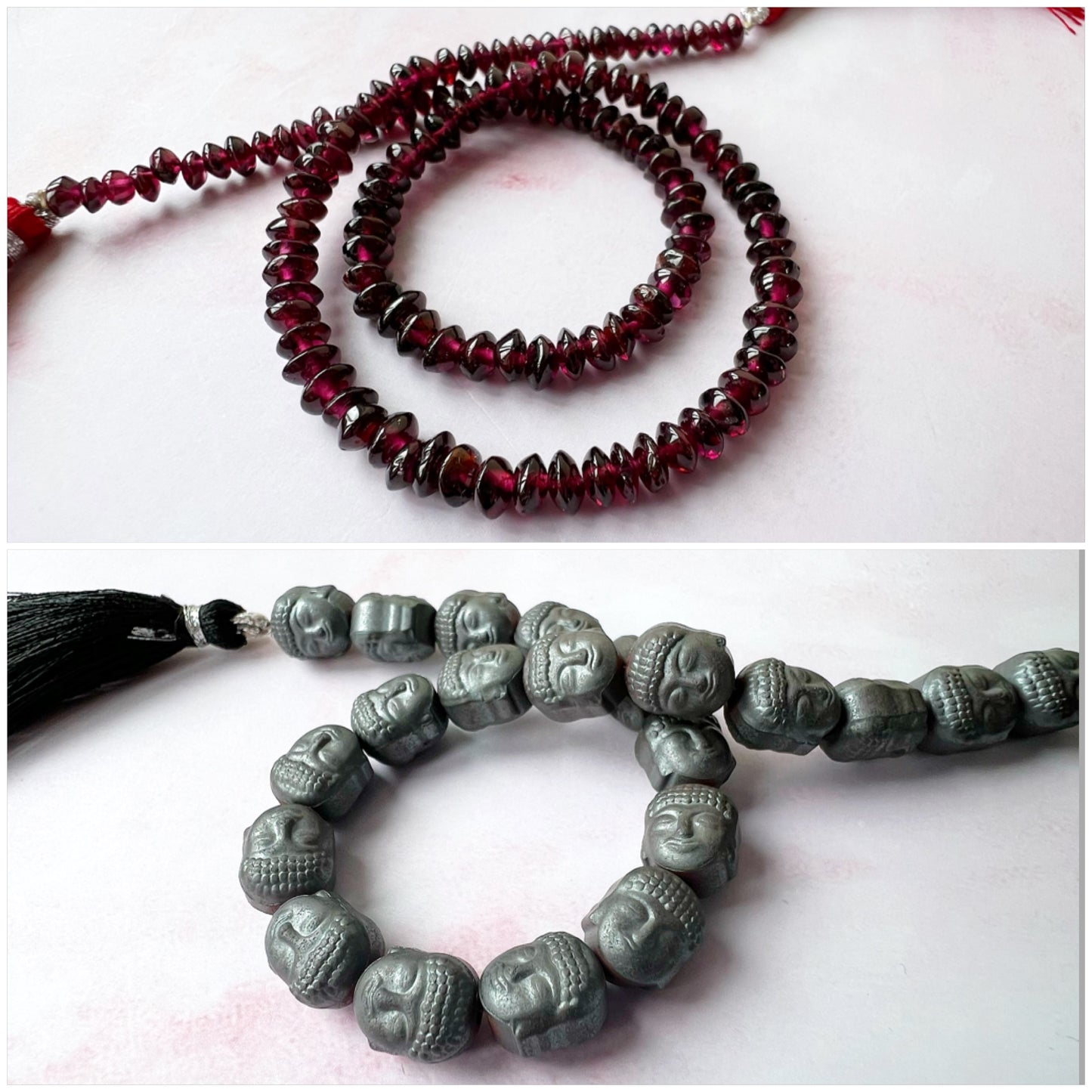 GOLD - Garnet Customisable bracelets