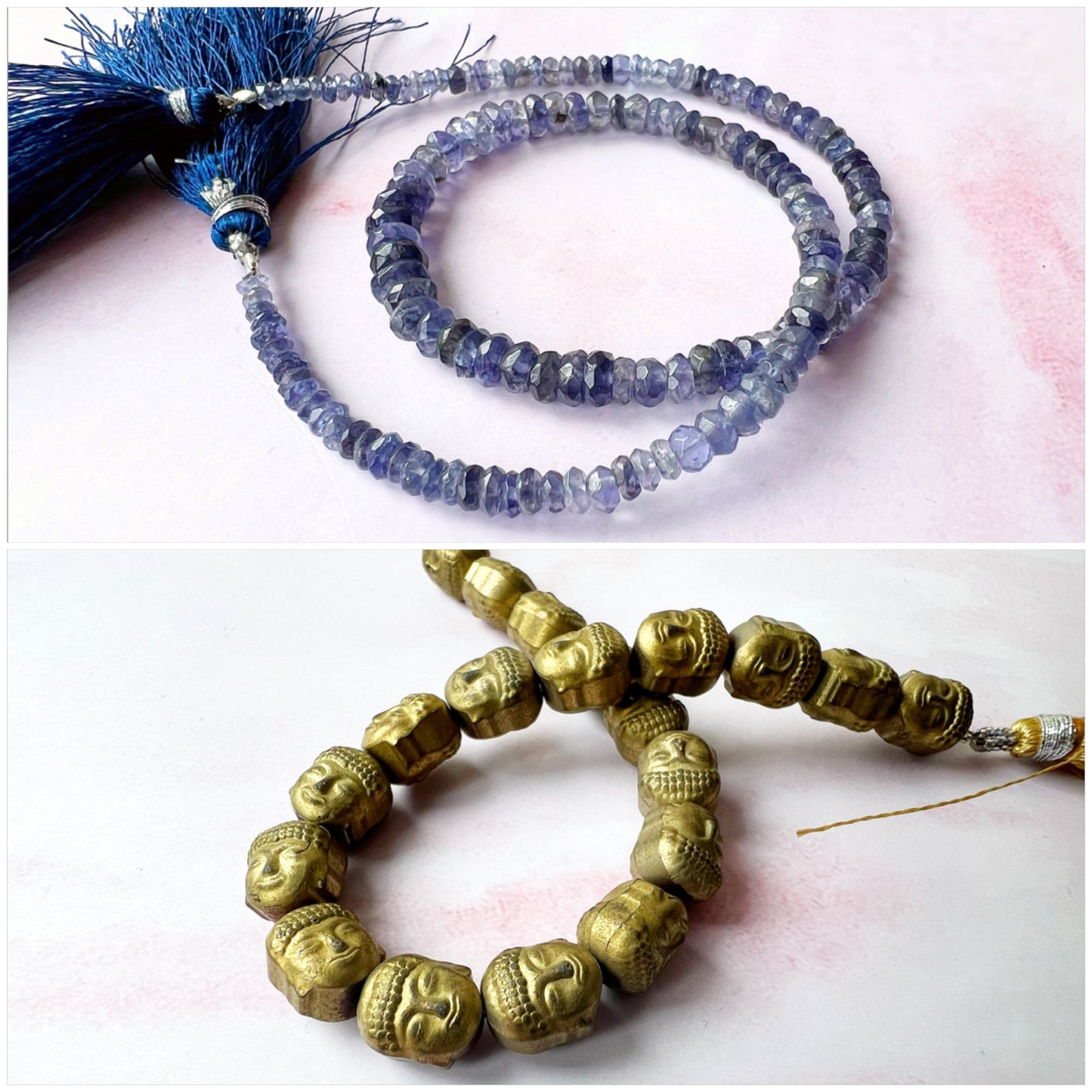 SILVER - Iolite Customisable bracelets
