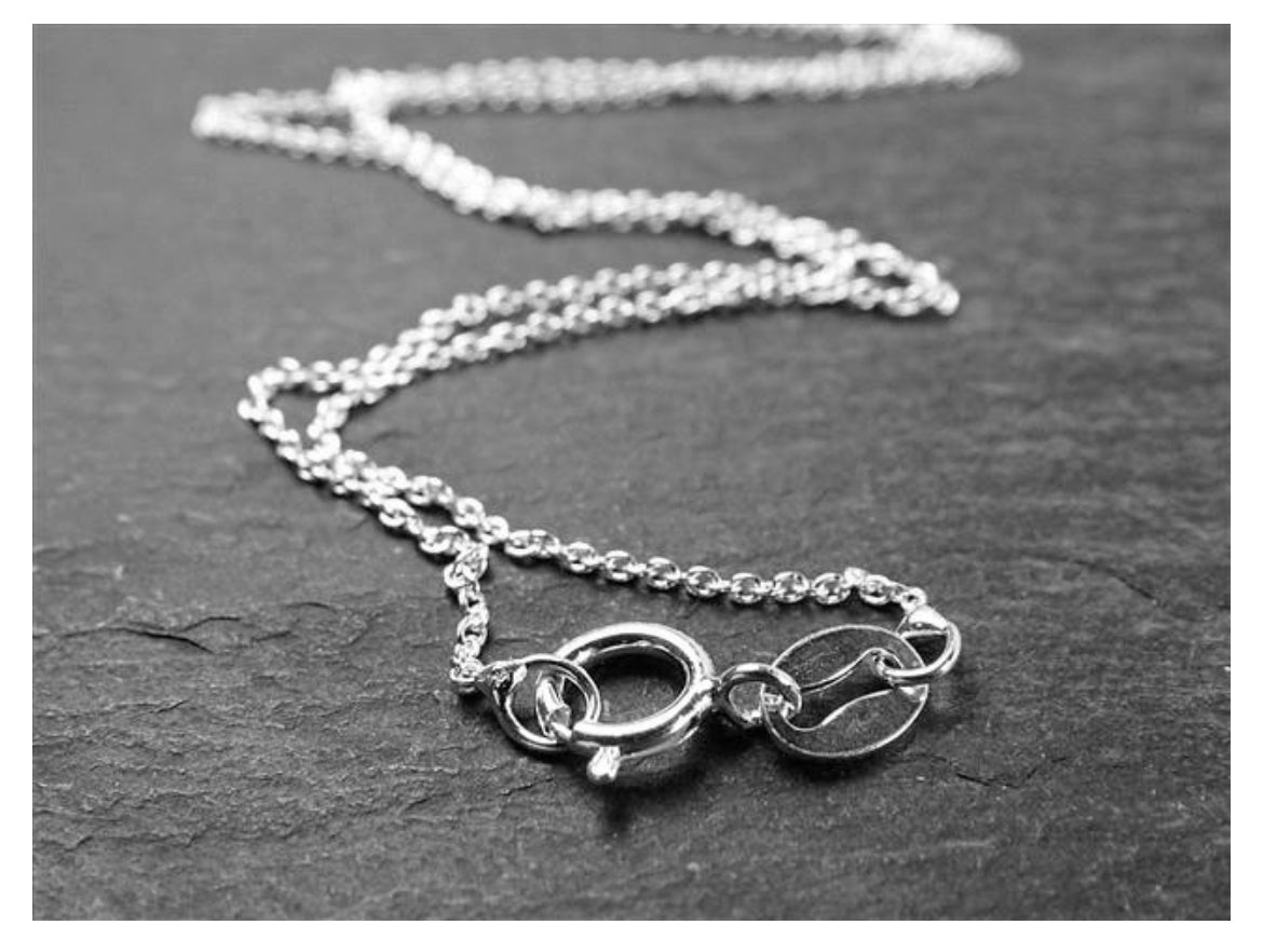 Upgrade - 925 sterling silver 18” fine cable chain