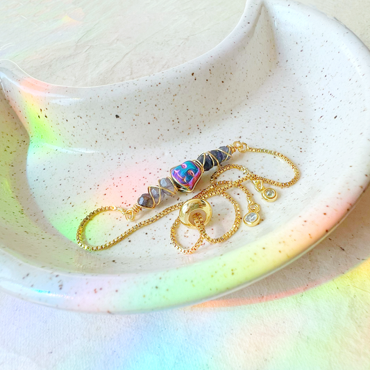 GOLD - Iolite Customisable bracelets