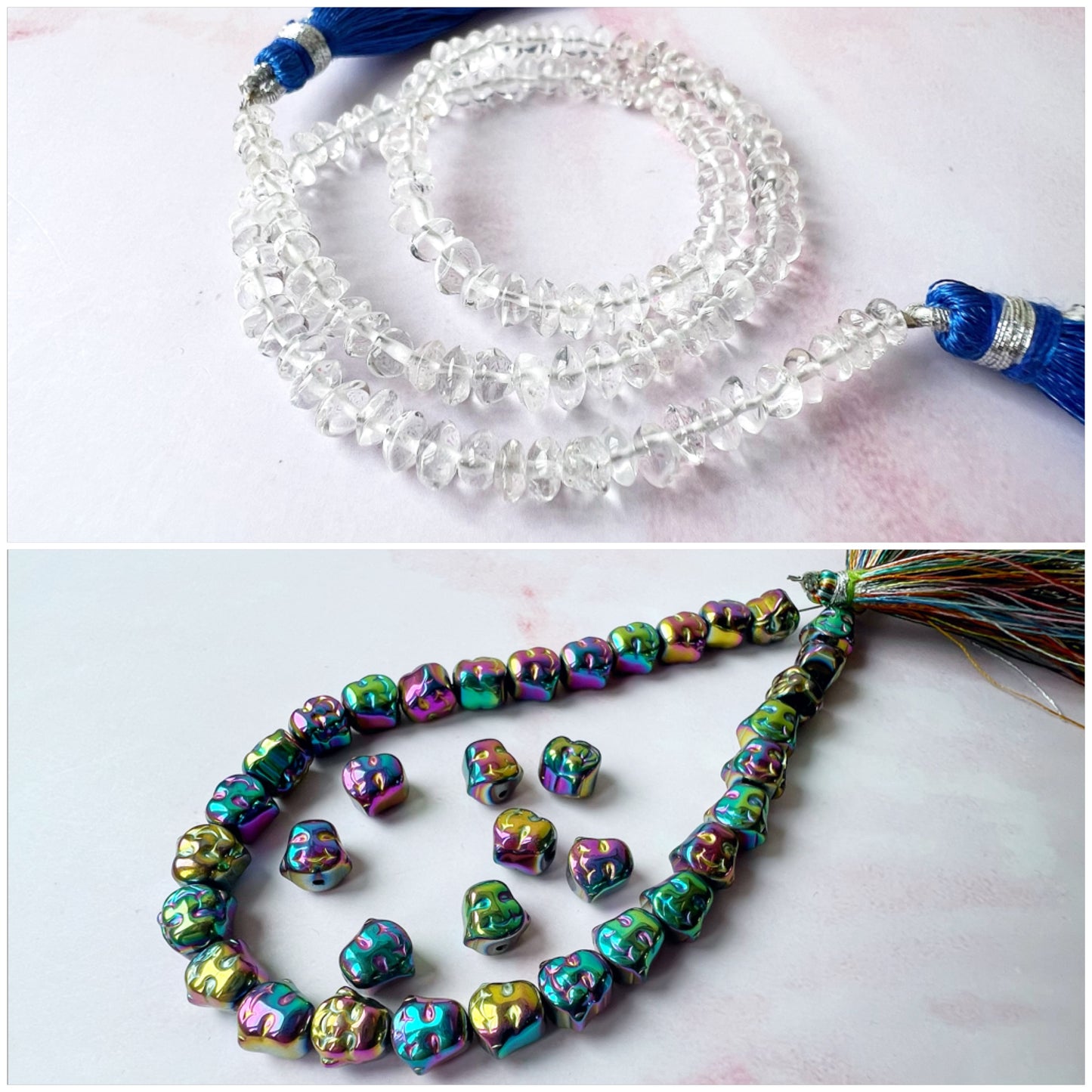 GOLD - Clear Quartz Customisable bracelets