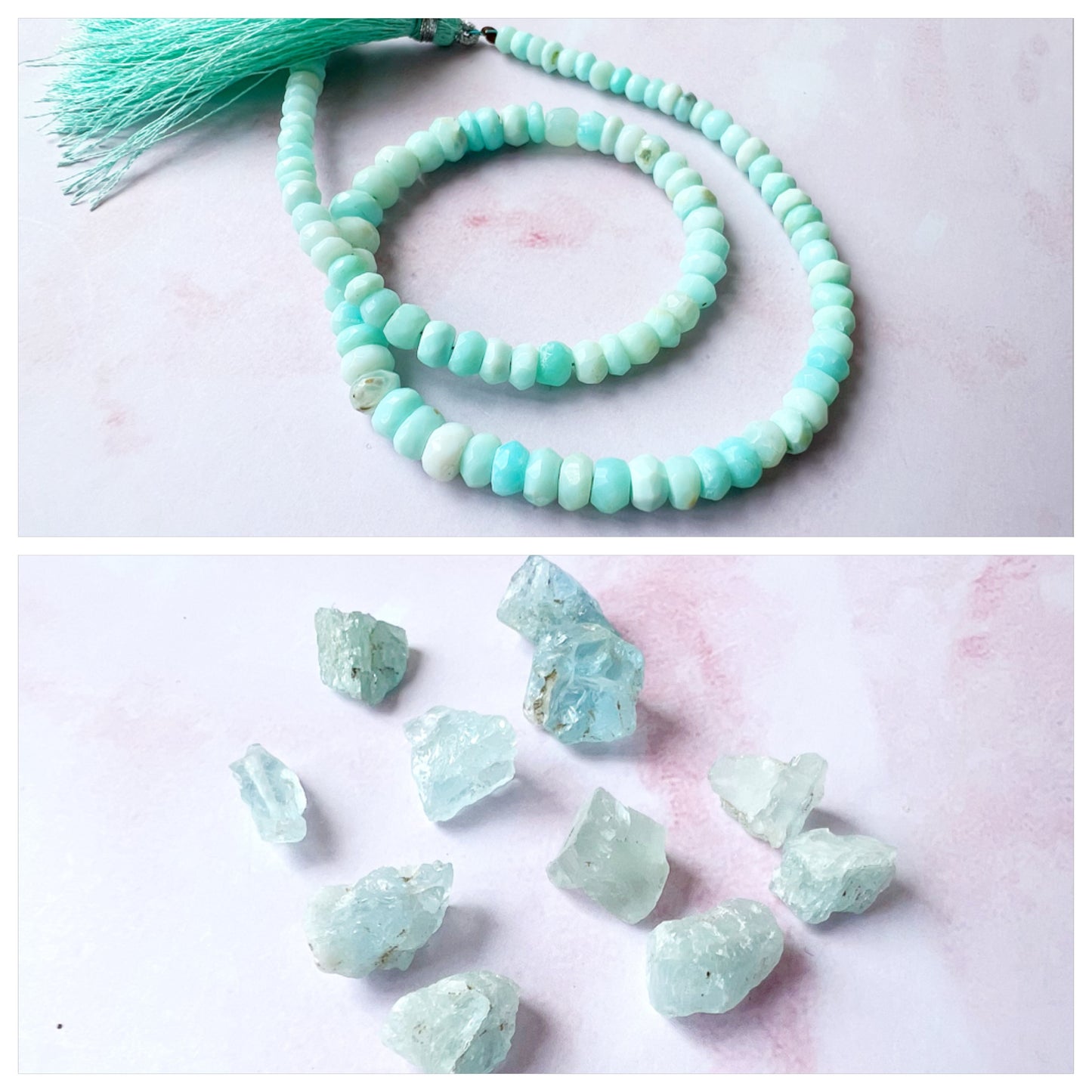 GOLD - Peruvian Opal Customisable bracelets - adjustable