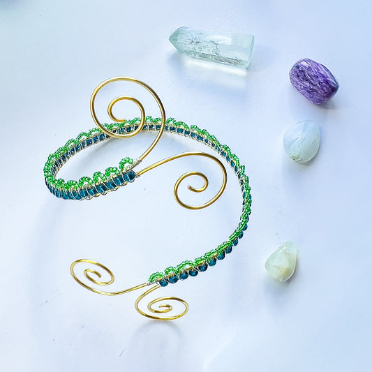 Hera inspired arm cuff for Michelle