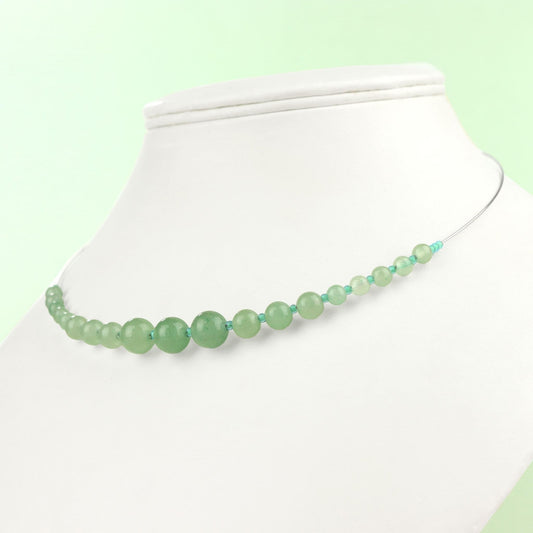 🌿 Green Aventurine Choker 🌿 Jewellery MakerTV Piece 🩷💚
