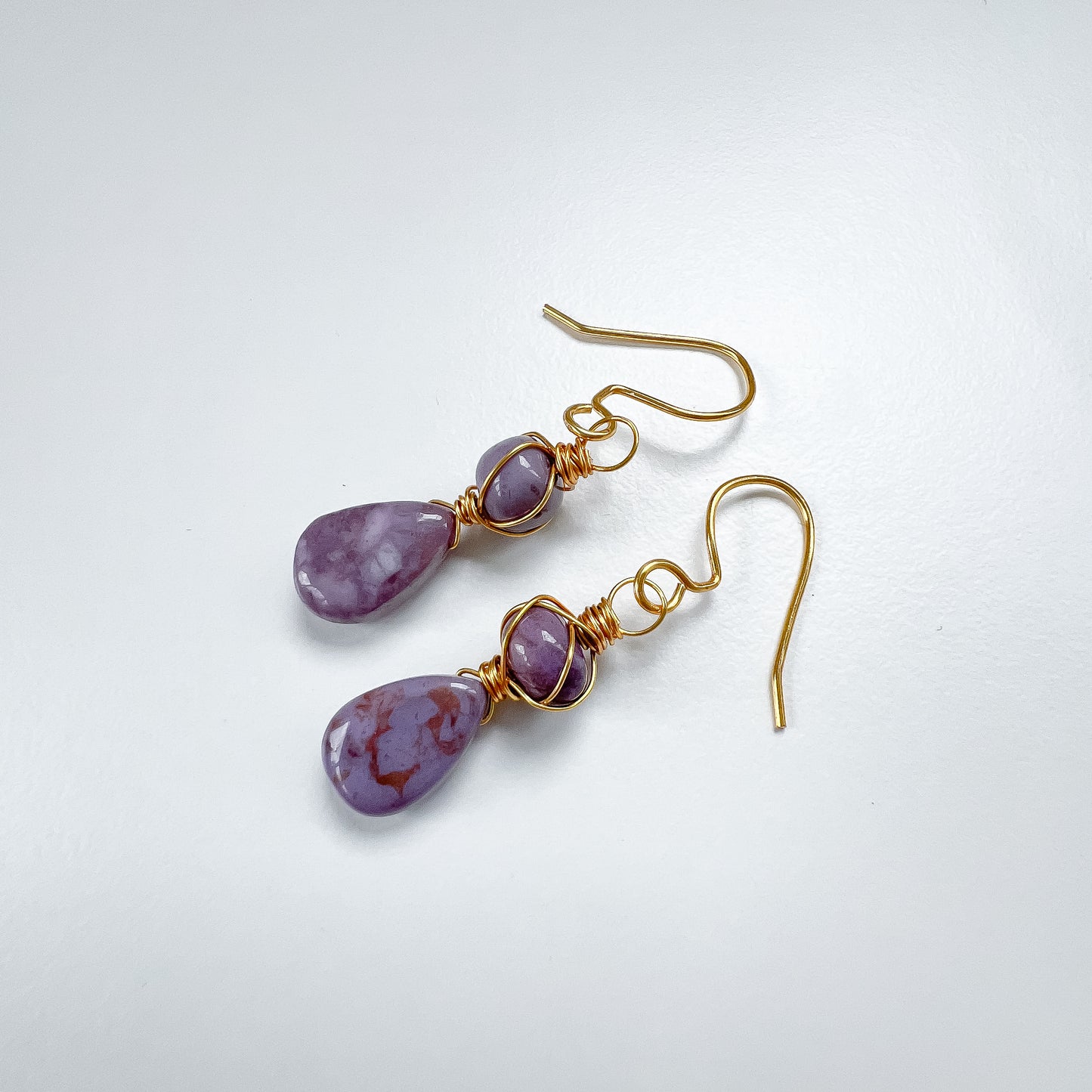 💜✨ Burmese Jadeite Drop Earrings ✨💜 Jewellery MakerTV Piece 🩷💚