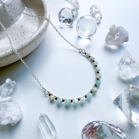 🌿 Aventurine Cascade Necklace 🌿 Jewellery MakerTV Piece 🩷💚