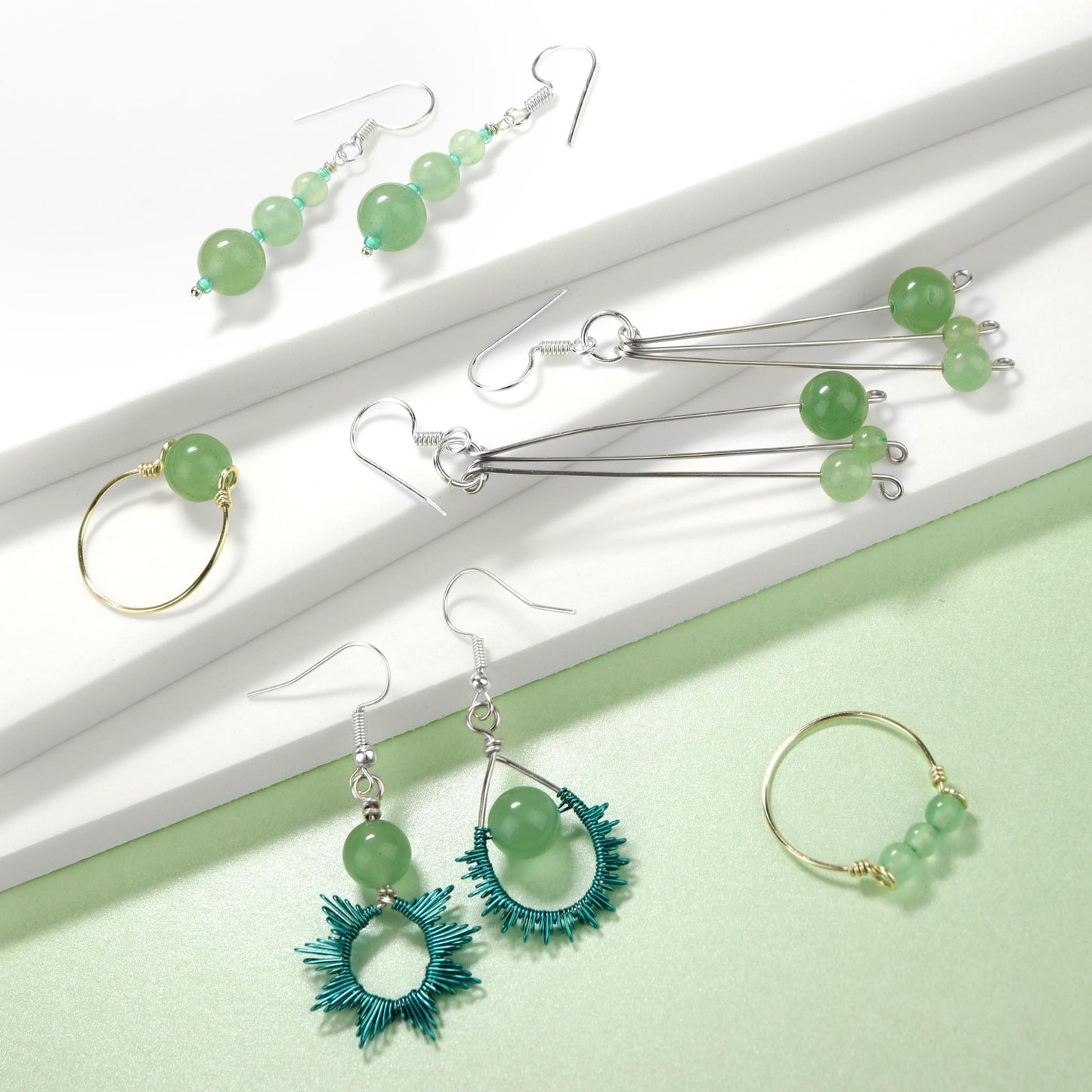 💚 Aventurine Drop Earrings 💚 Jewellery MakerTV Piece 🩷💚