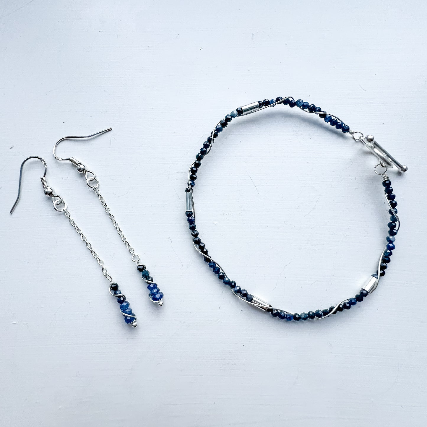 💙✨ Sapphire Twist Bracelet ✨💙 Jewellery MakerTV Piece 🩷💚