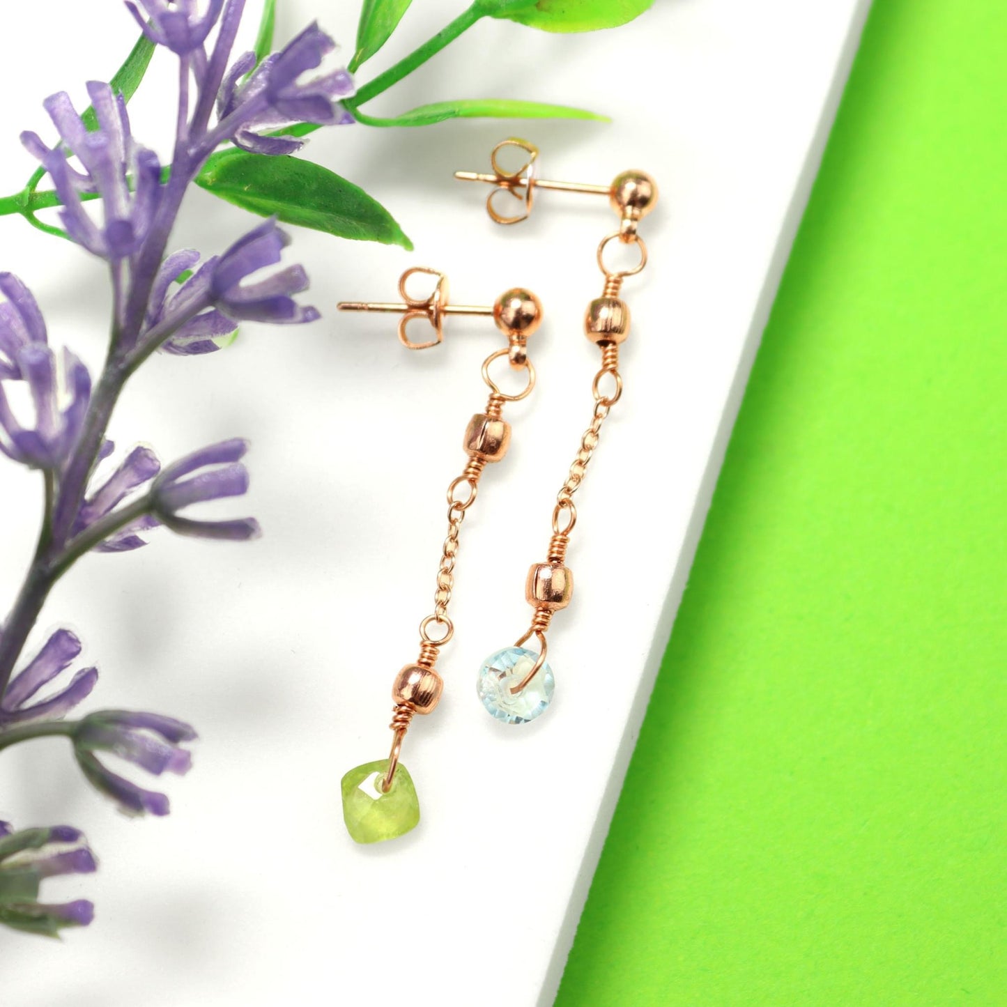 🌿✨ Spring Drop Duo Earrings ✨🌿 Jewellery MakerTV Piece 🩷💚