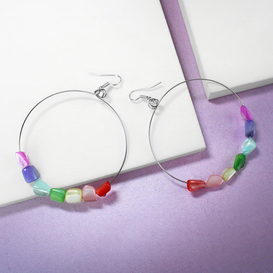 🌈🦋 Pastel Rainbow Mother of Pearl Earrings 🦋🌈 Jewellery MakerTV Piece 🩷💚