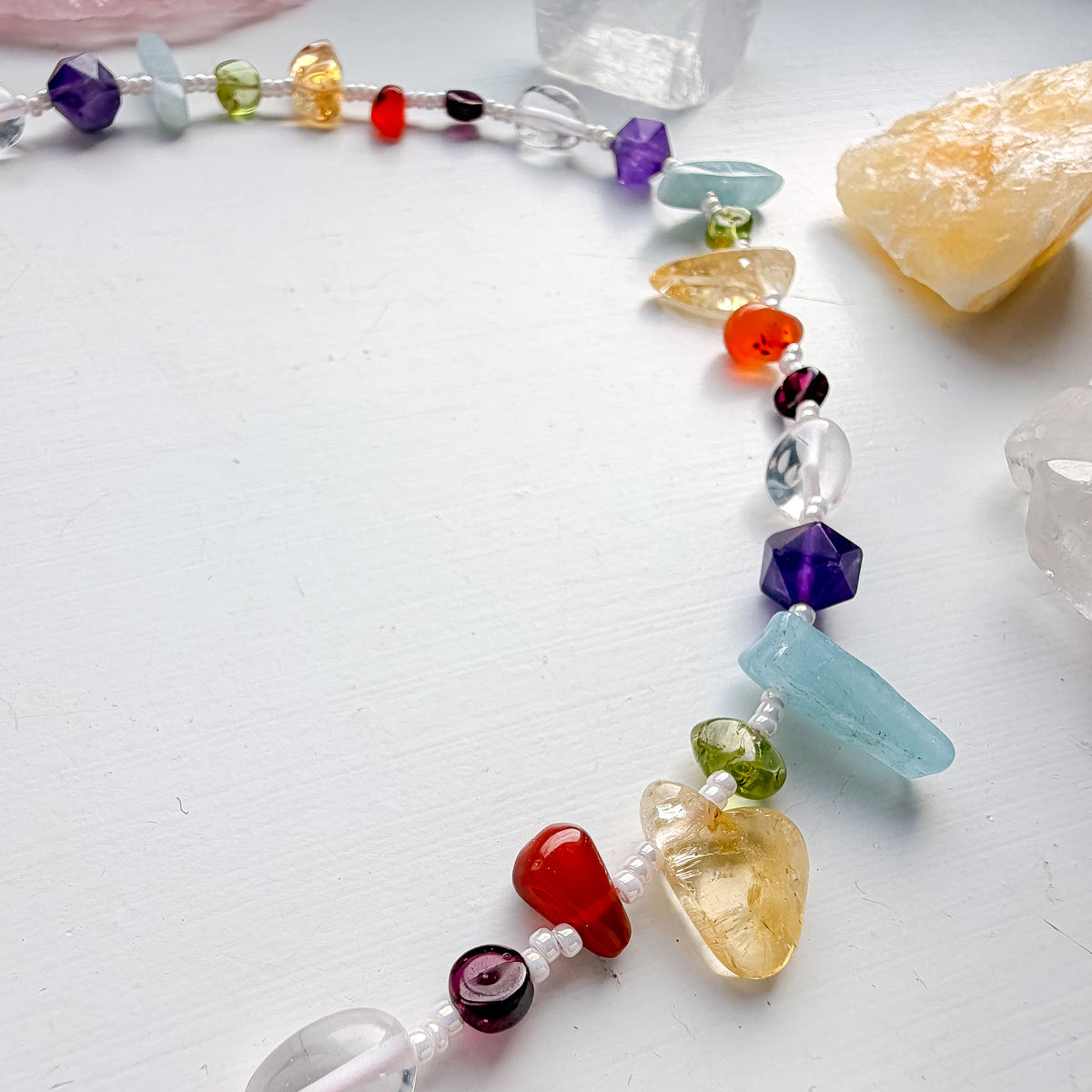 . 🌈✨💎 Chakra Rainbow Choker 💎✨🌈