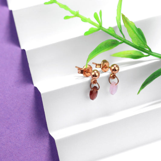 ❤️✨ Dainty Drop Duo Earrings ✨🌸 Jewellery MakerTV Piece 🩷💚