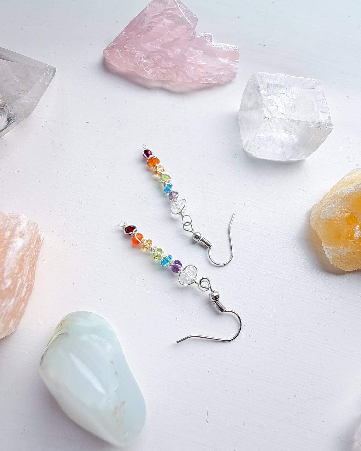 . 🌈✨💎 Chakra Mini Earrings 💎✨🌈