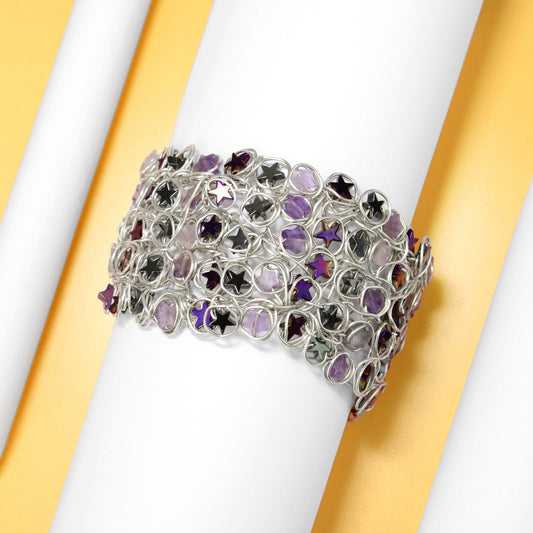 ✨🌌 Celestial Cuff 🌌✨ Jewellery MakerTV Piece 🩷💚