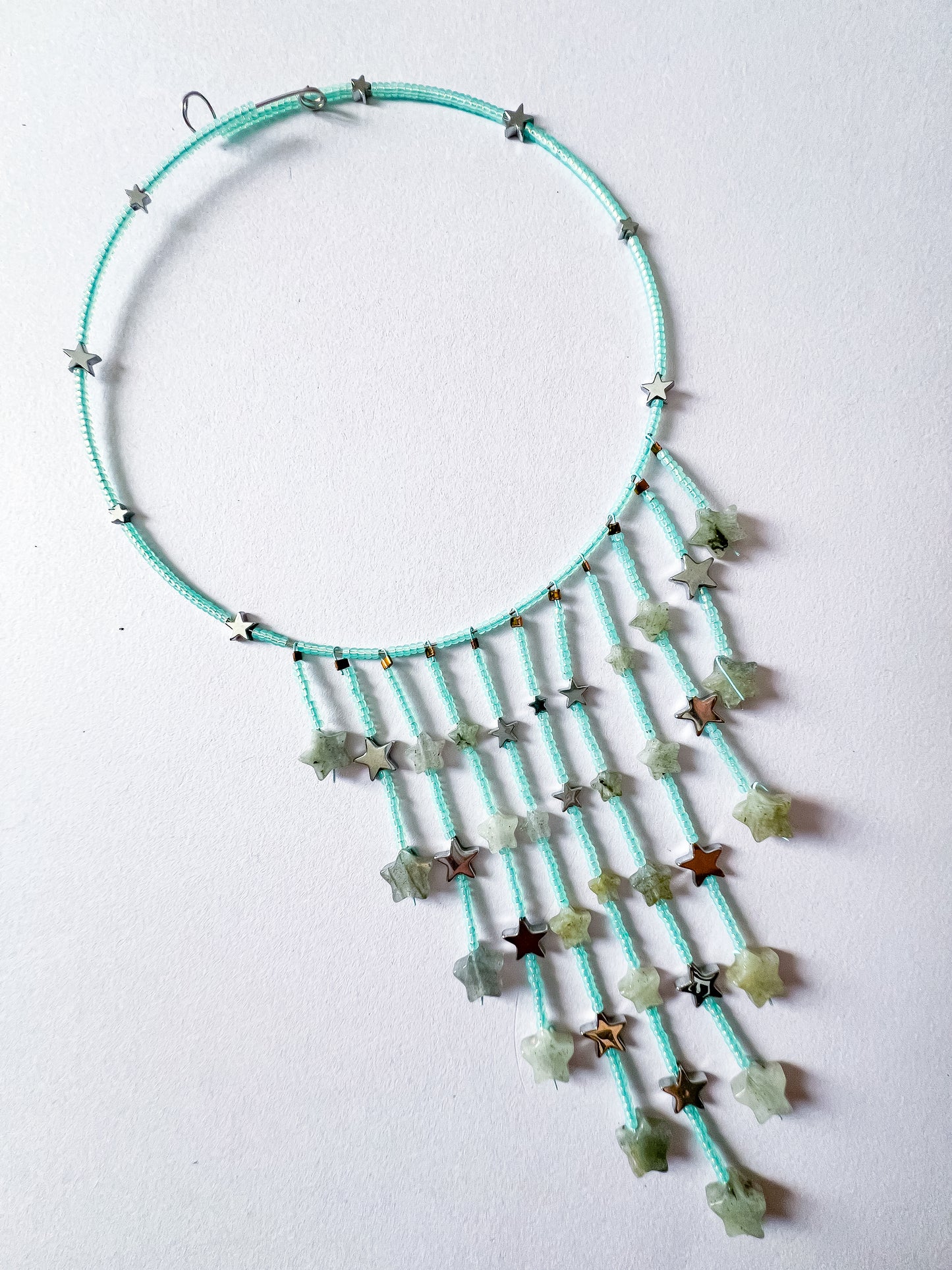 ✨🌌 Starry Skies Cascade Choker 🌌✨ lJewellery MakerTV Piece 🩷💚