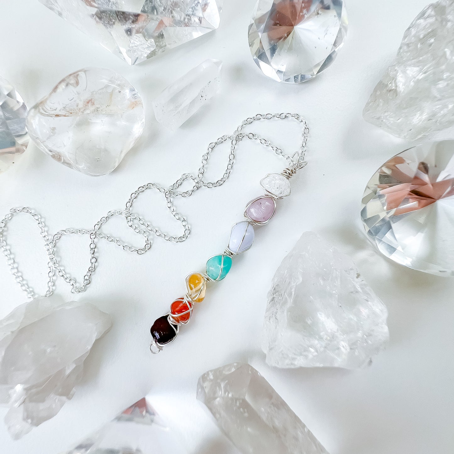 🌈 Pastel Chakra necklace 🌈