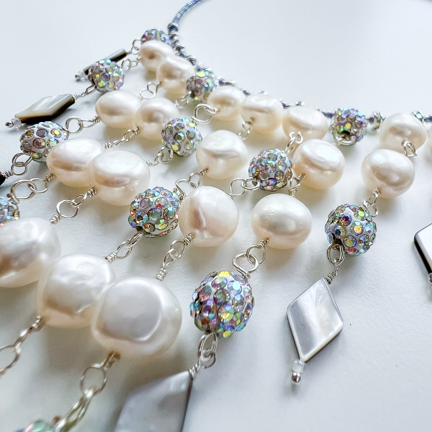 🌊✨ Cascade Dream Necklace ✨🌊 Jewellery MakerTV Piece 🩷💚