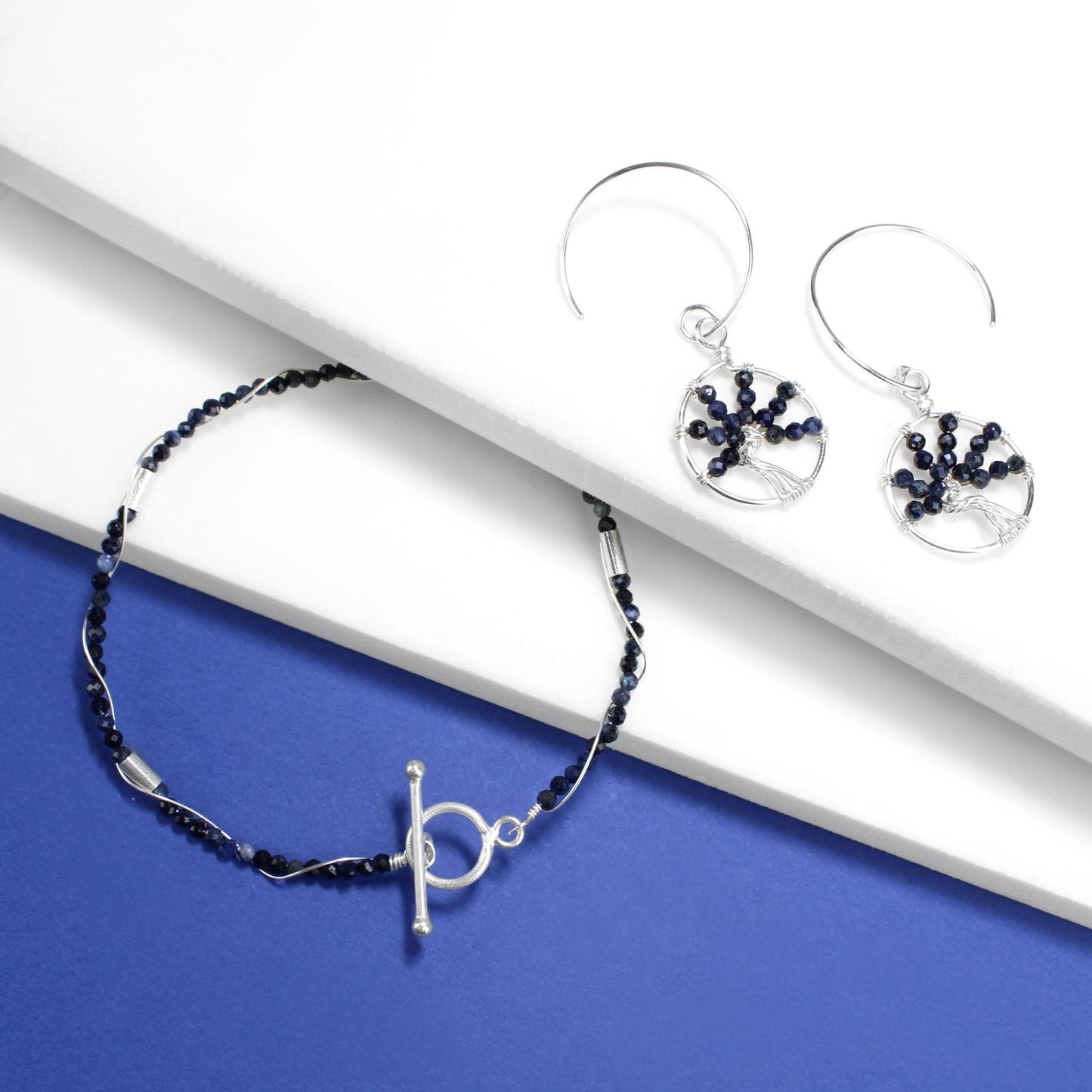 💙✨ Sapphire Twist Bracelet ✨💙 Jewellery MakerTV Piece 🩷💚