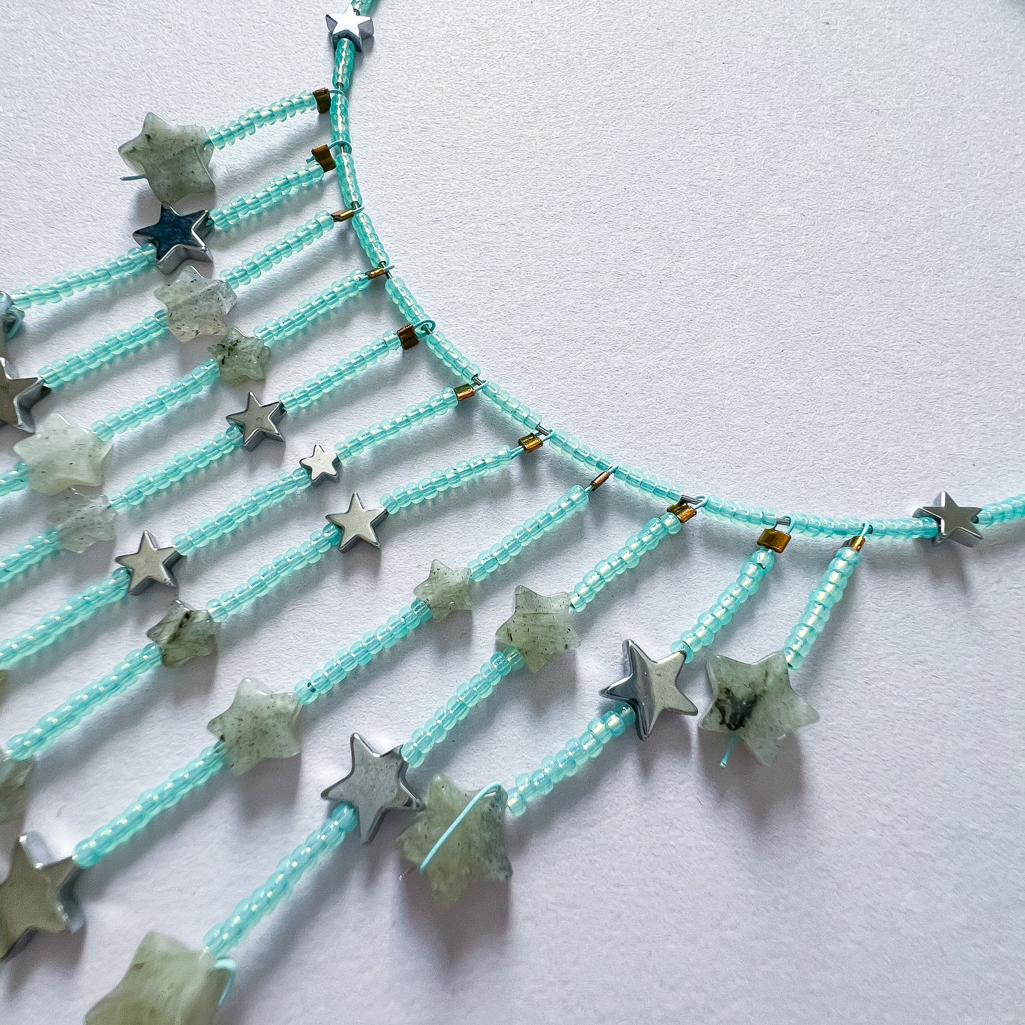✨🌌 Starry Skies Cascade Choker 🌌✨ lJewellery MakerTV Piece 🩷💚