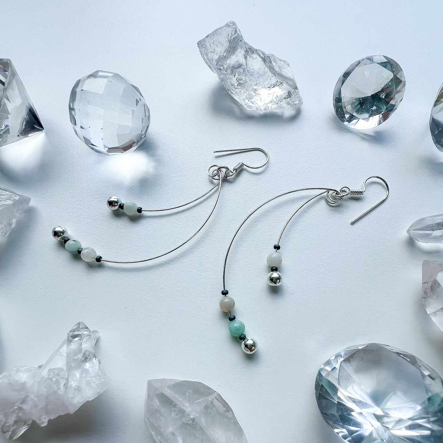🌿 Aventurine Flow Earrings 🌿 Jewellery MakerTV Piece 🩷💚