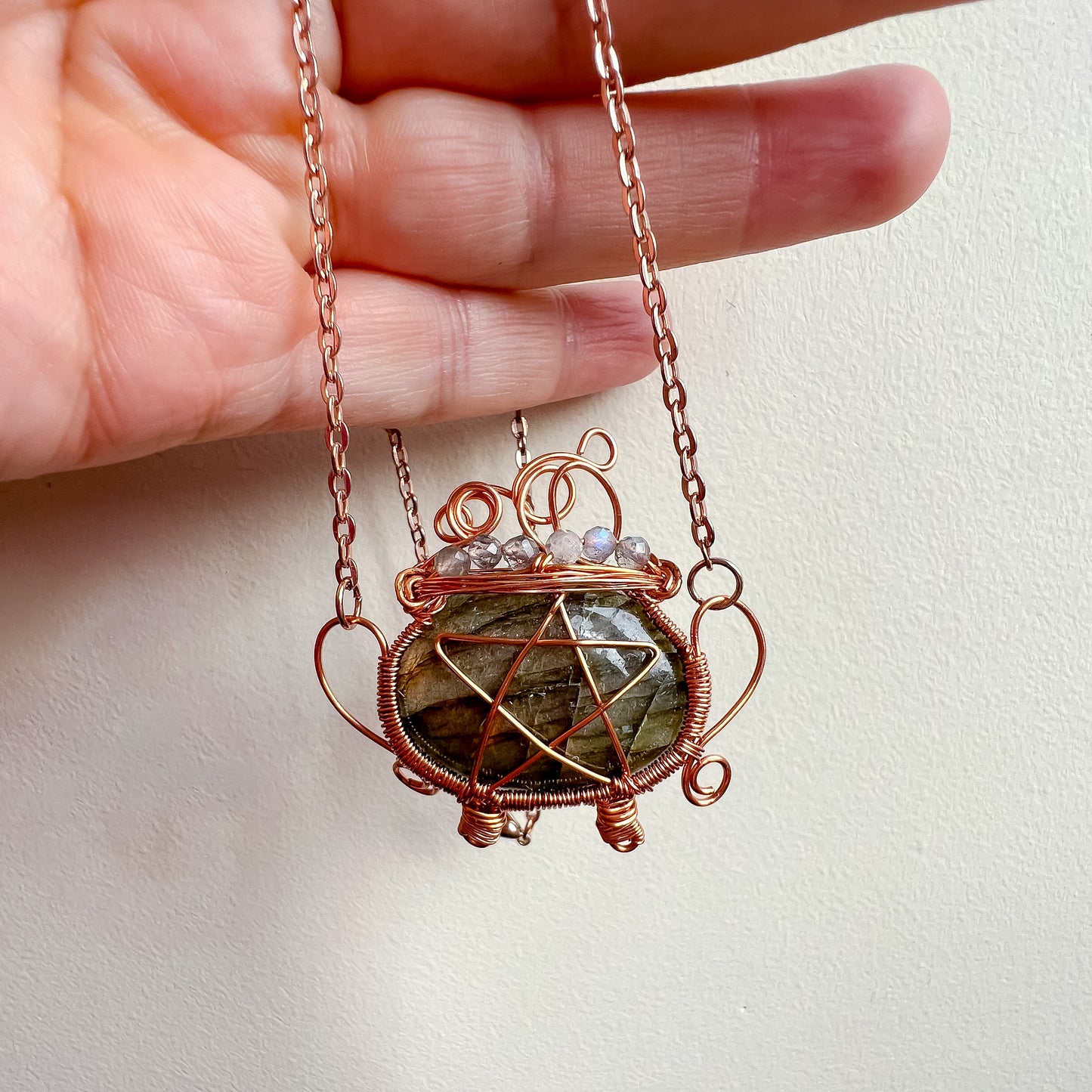 Cauldron necklace