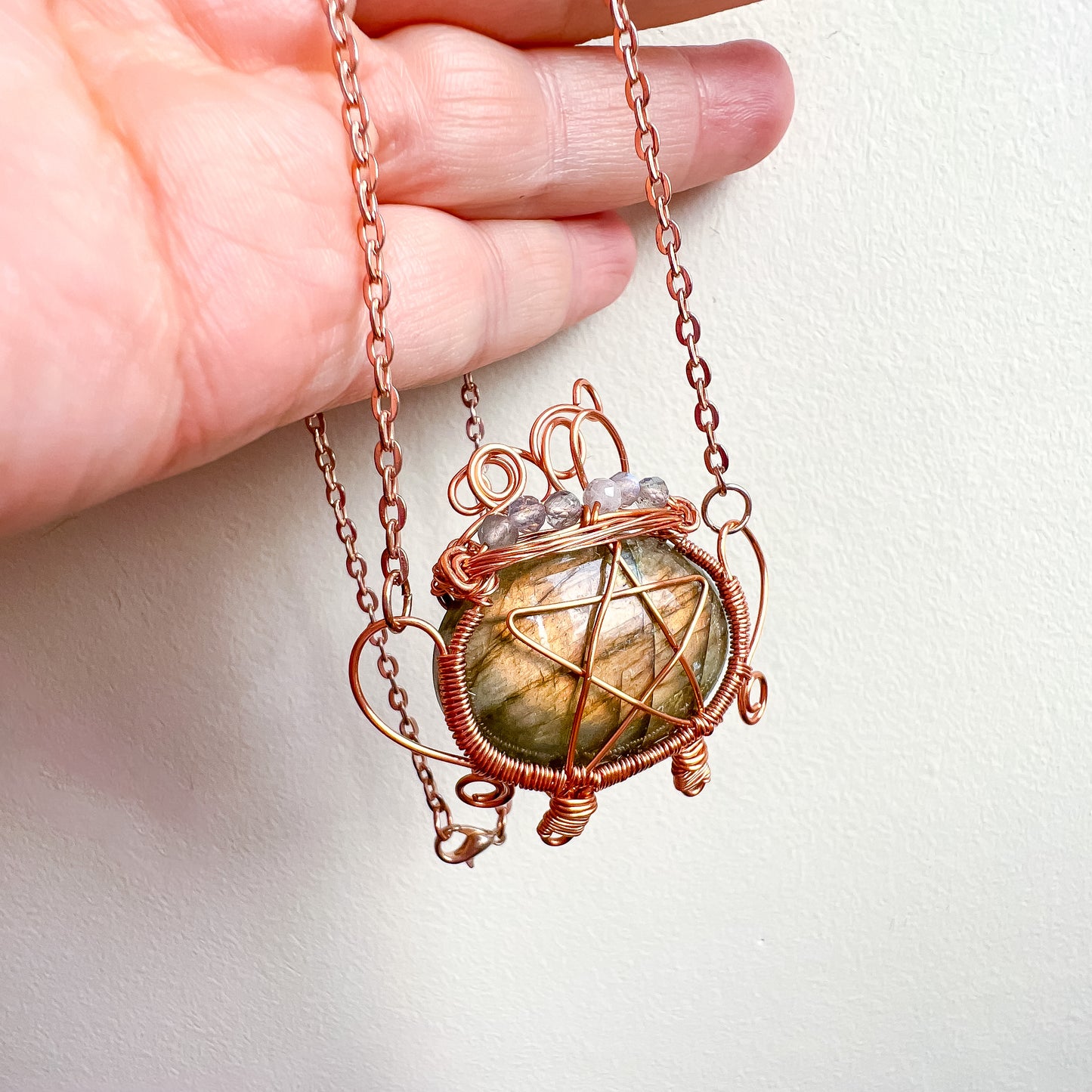 Cauldron necklace