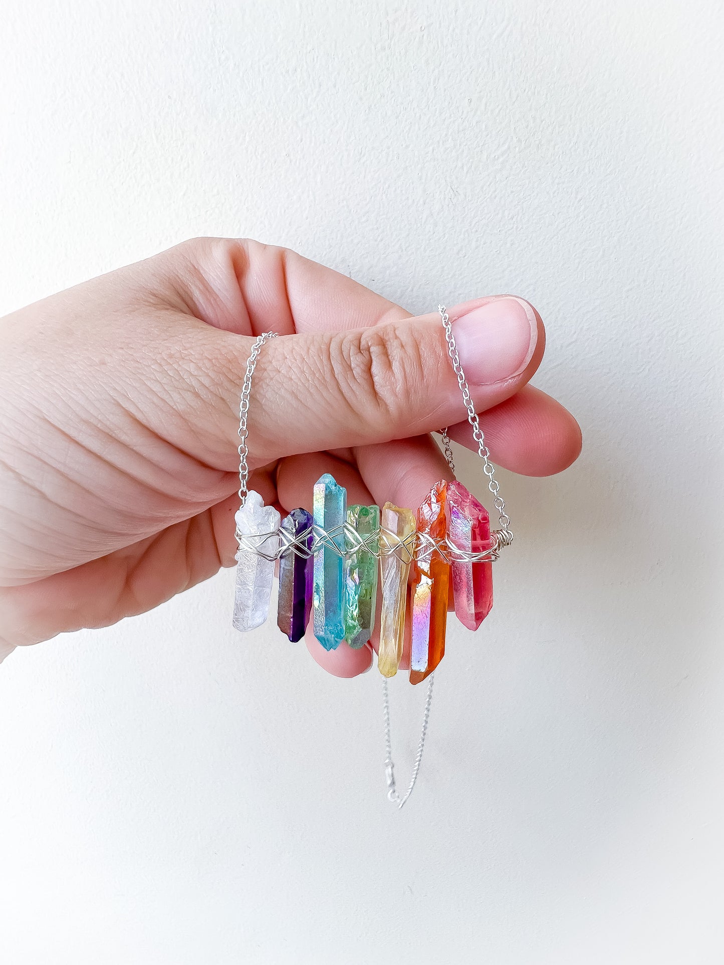 .✨ NEW ✨ Rainbow shard necklace