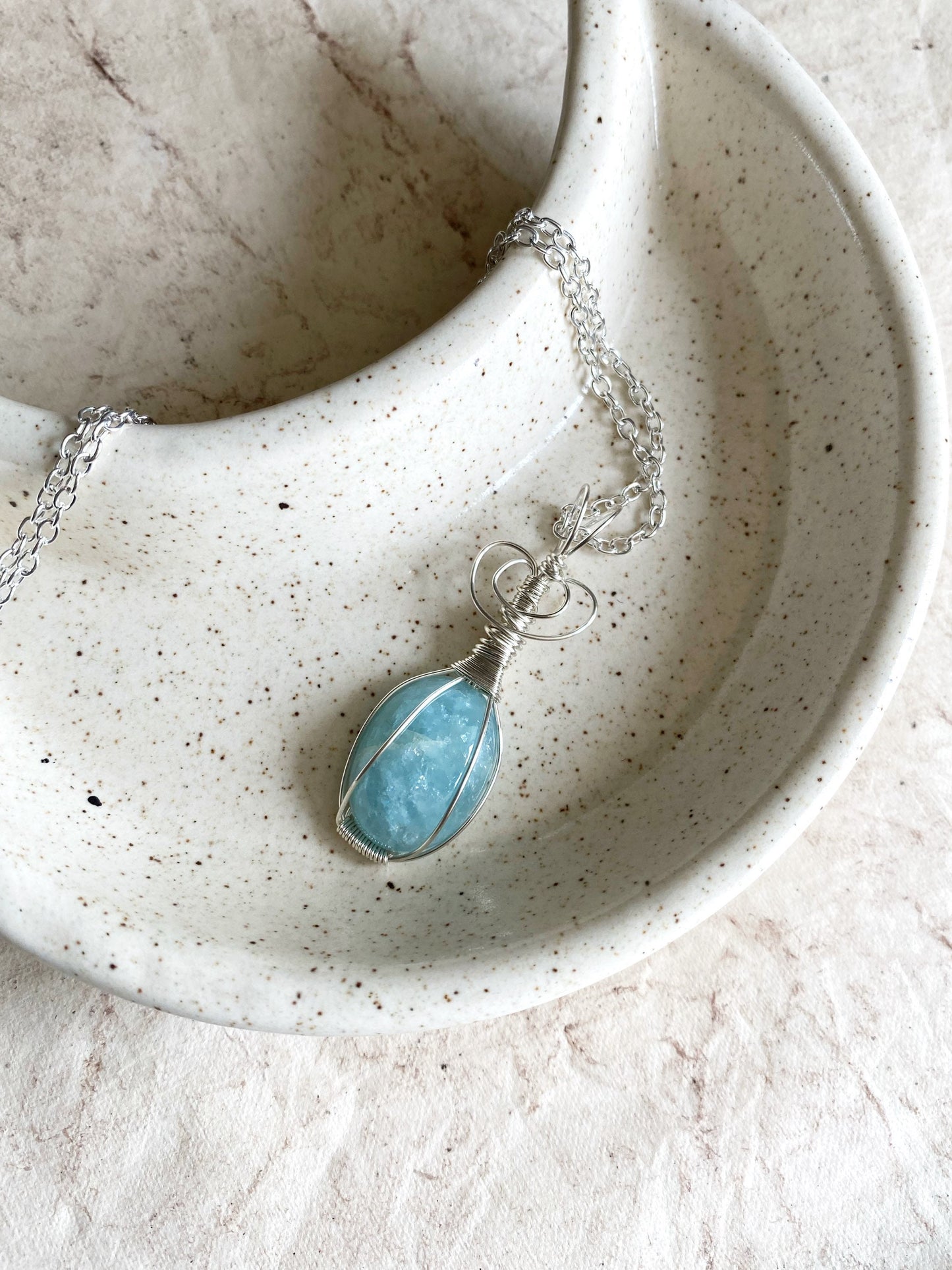 Magic Potion Aquamarine necklace