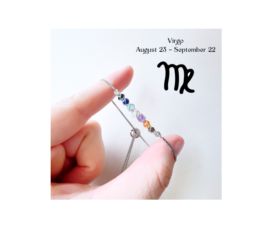 Zodiac star sign bracelet - Virgo