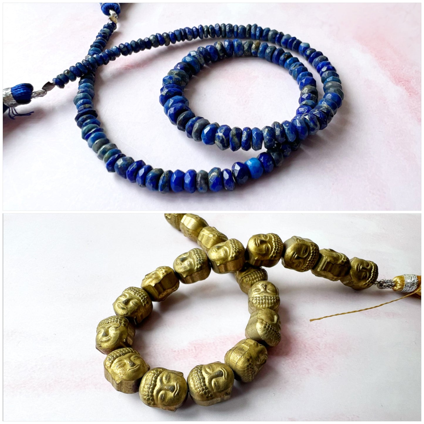 GOLD - Lapis Lazuli Customisable bracelets